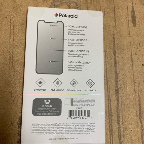 Polaroid glass screen protector for iphon - Picture 2 of 5
